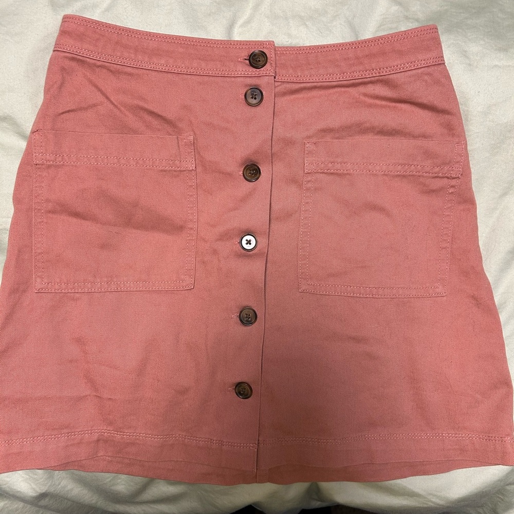 Old Navy Pink Mini A-Line Skirt